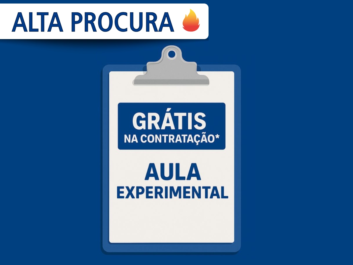 Foto de aula experimental prática de direção