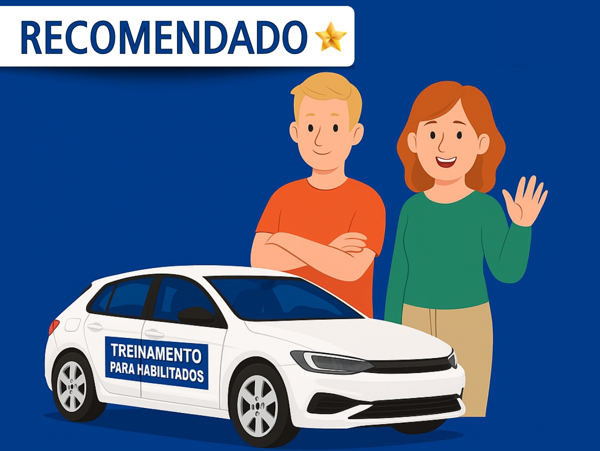 Pacote com 10 aulas práticas de direção