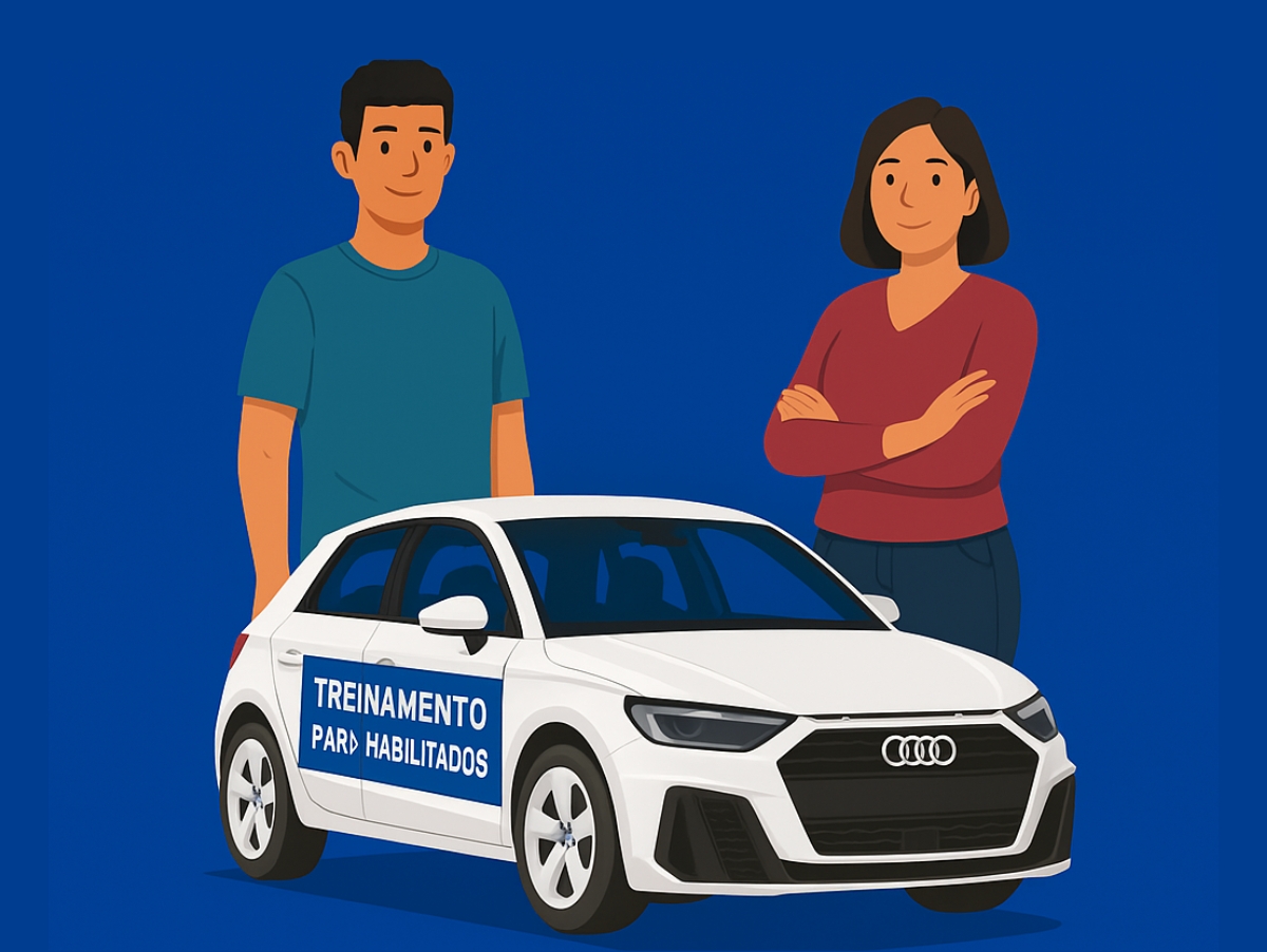 Pacote com 16 aulas práticas de direção