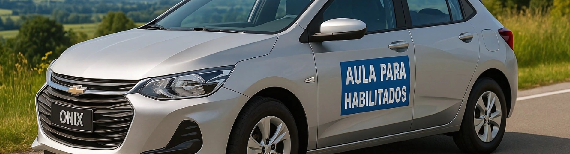 Carro Onix Aula para Habilitados